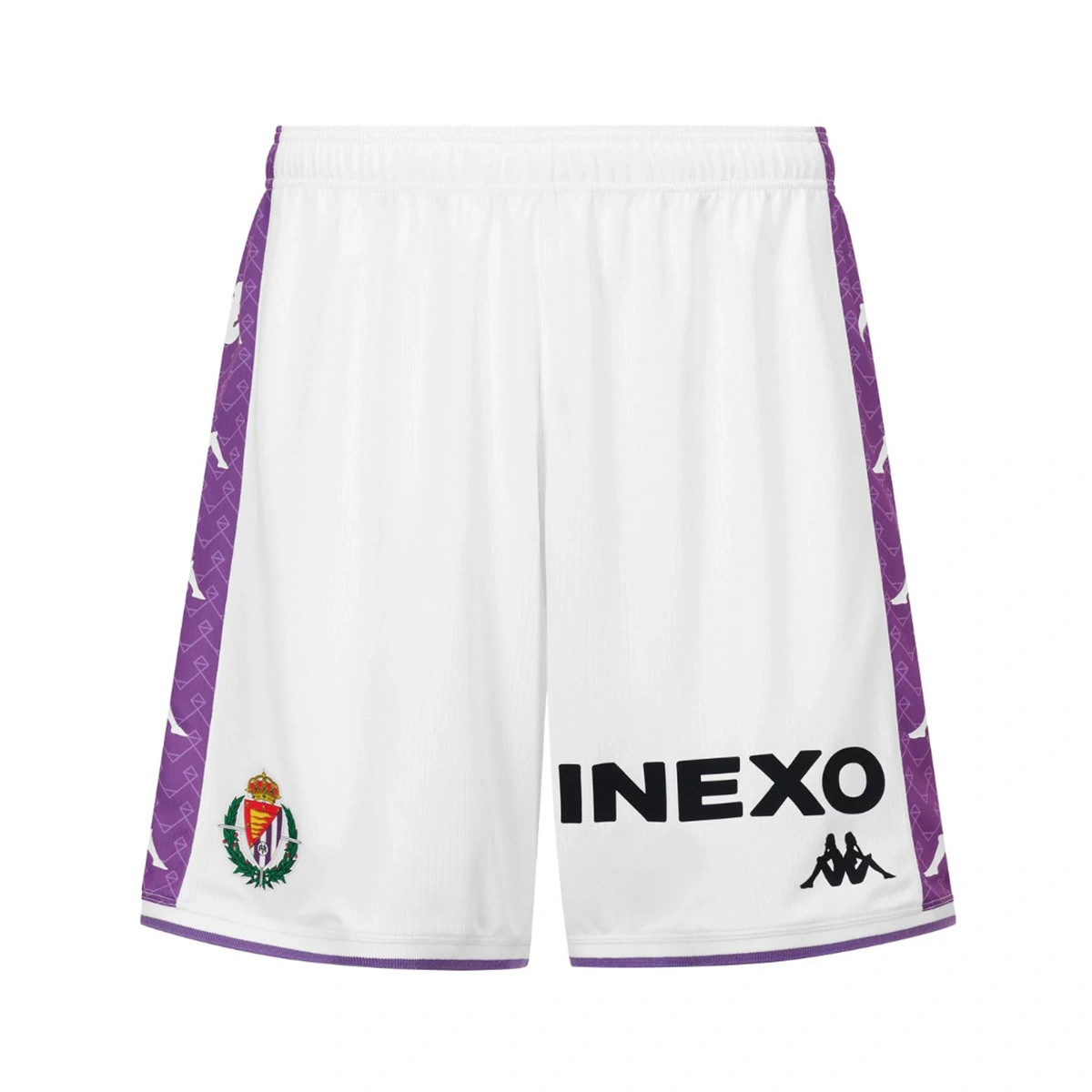 Calções Kappa Real Valladolid Primeiro Equipamento 2025-2026 Criança