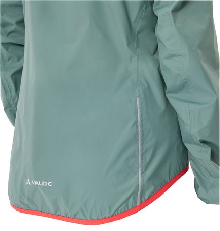 DROP III Damen-Regenjacke  dusty moss  44