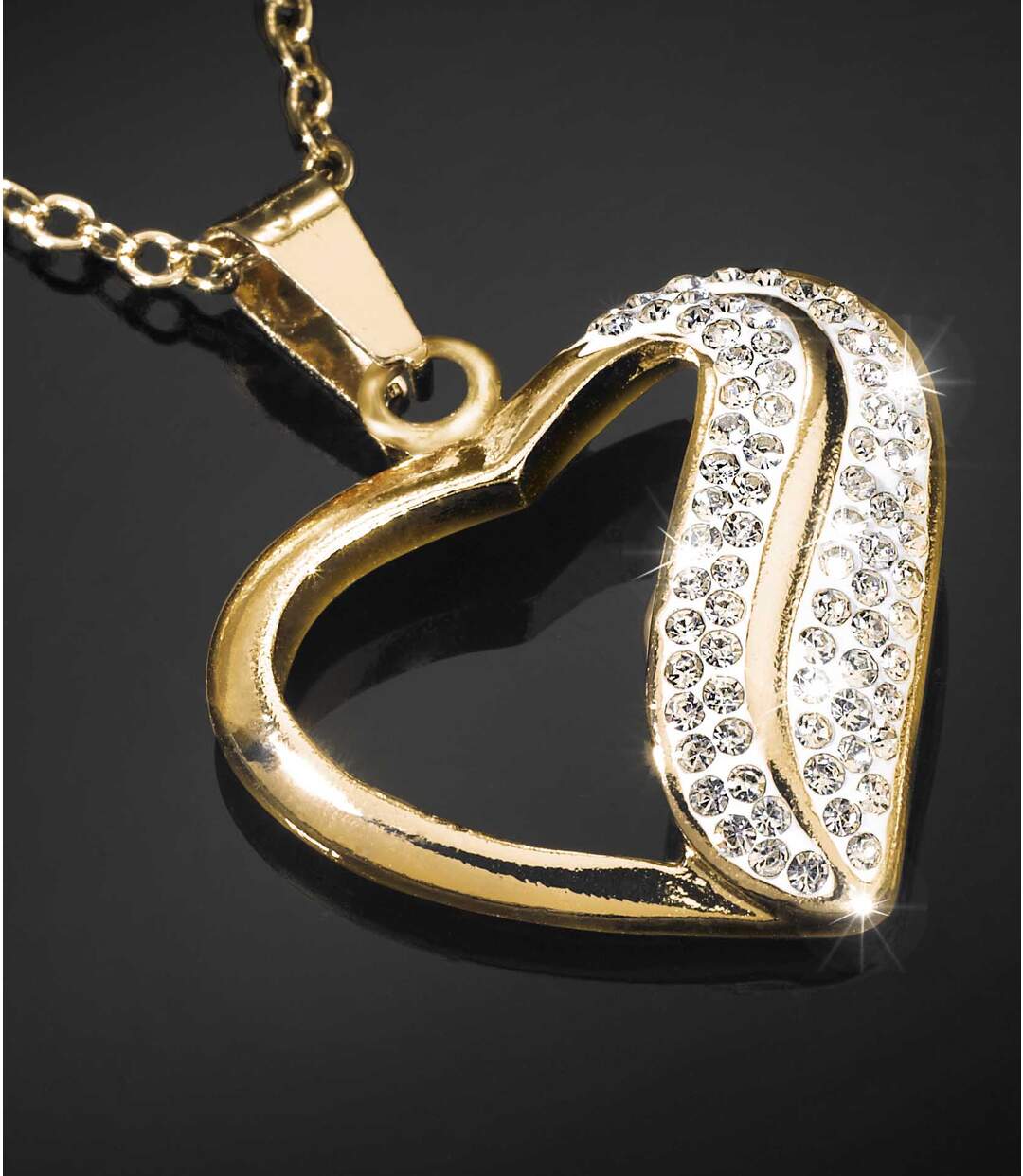 Collier Cœur de Cristal