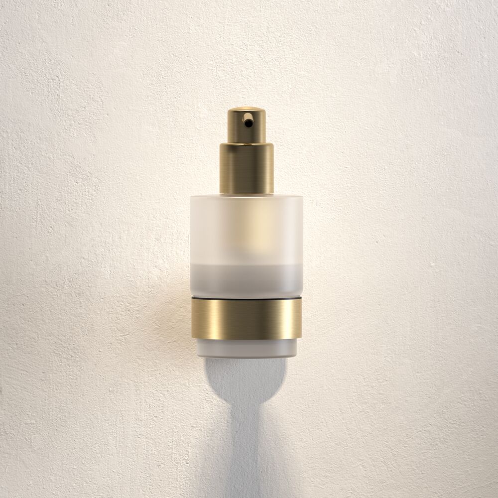 Geesa Nemox zeepdispenser 200 ml goud geborsteld