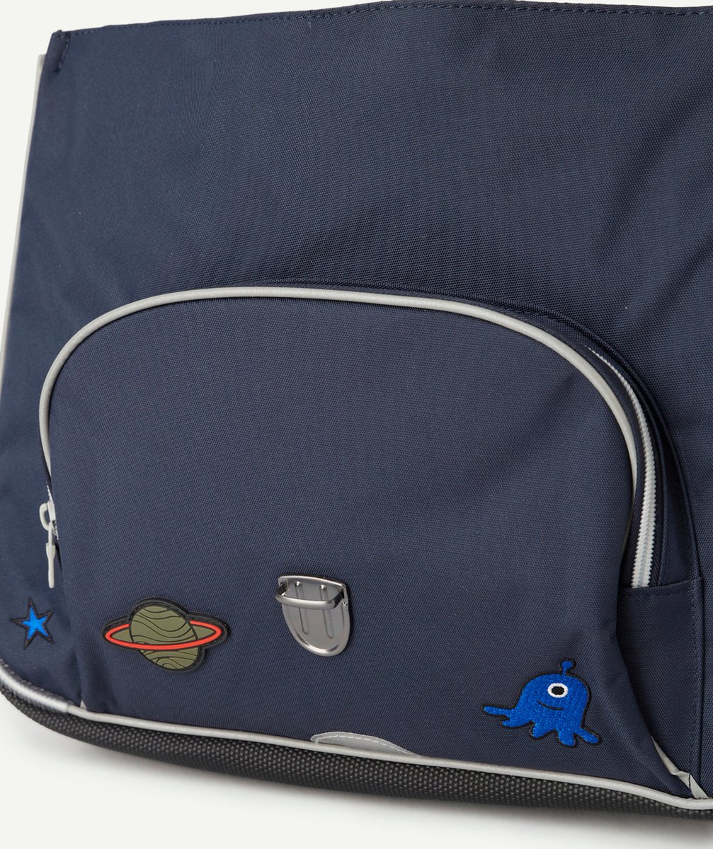 TANN'SCARTABLE ELLIOTT BLEU MARINE THÈME ESPACE