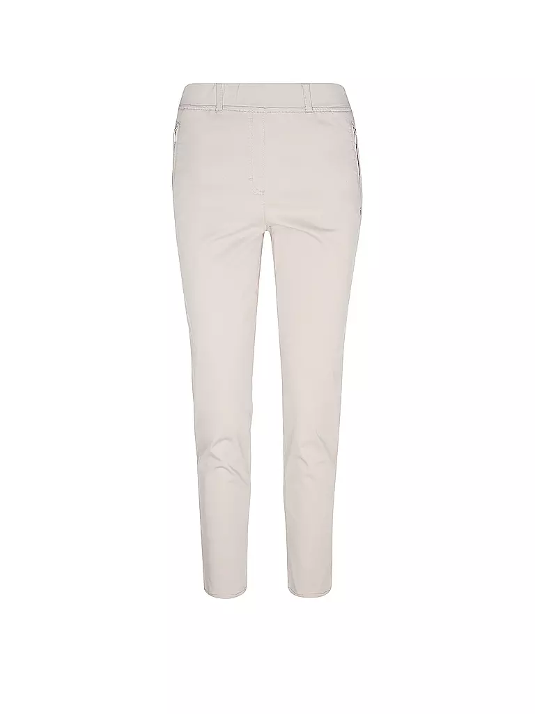 RAPHAELA BY BRAX Hose Super Slim Fit 6/8 LAVINA ZIP creme