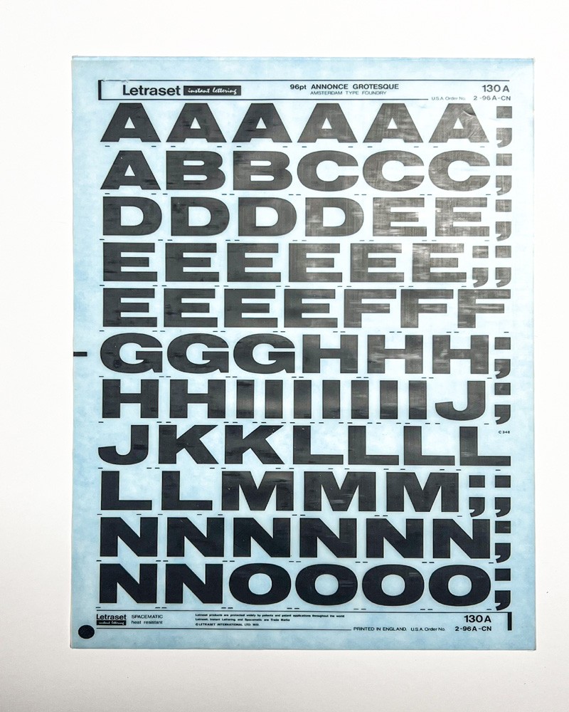 letraset-130A-ANNONCEGROTESQUE-96pt