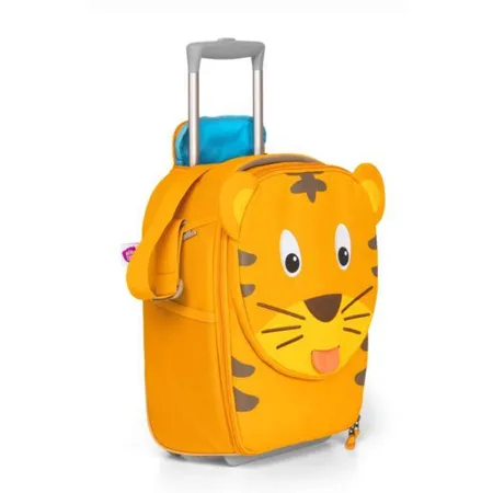 Affenzahn Kinderkoffer Tiger, 2-Rollen, Gelb