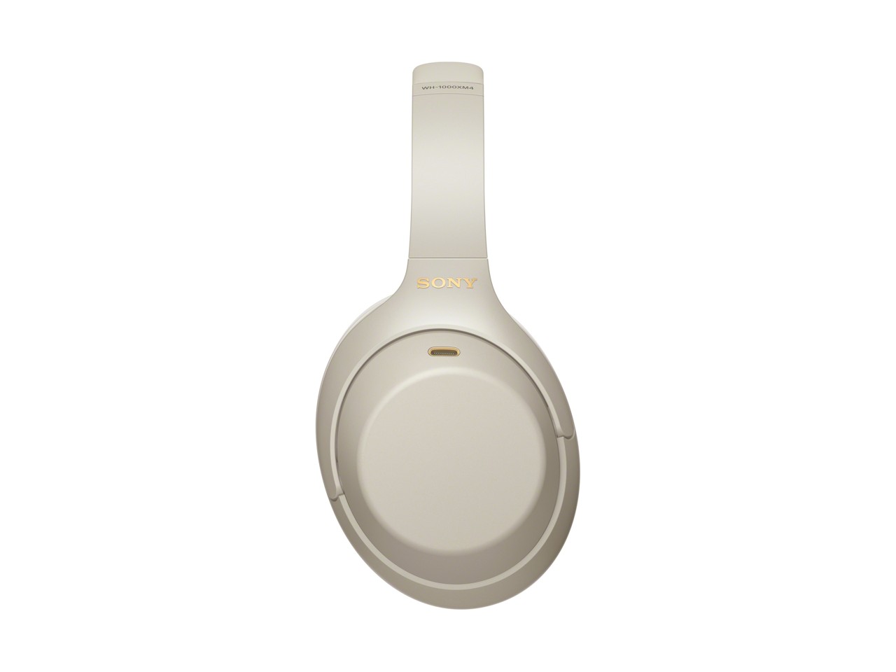 Sony - WH-1000XM4 trådløse hovedtelefoner - Sølv