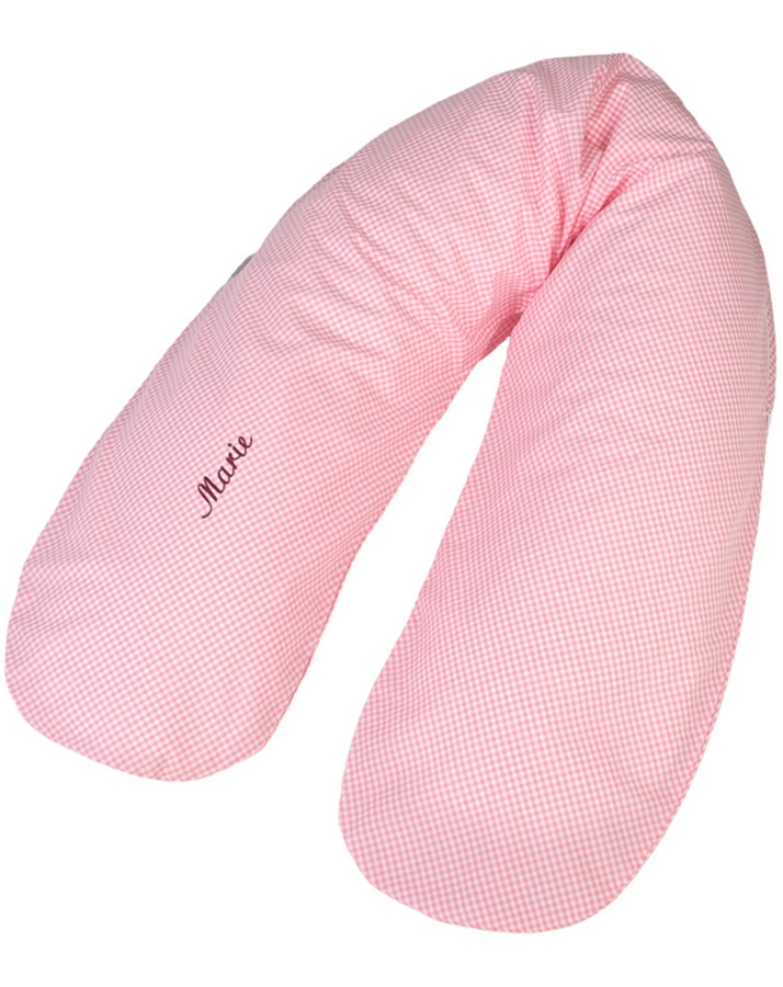 Personalisiertes Stillkissen rosa (Farbe: pink)