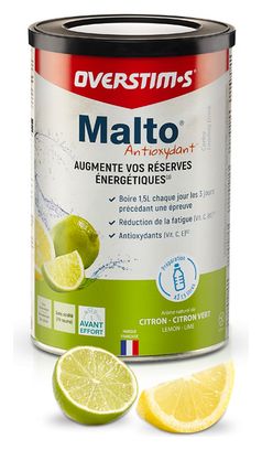 Boisson Maltodextrine Overstims Malto Antioxydant Citron/Citron vert - 450g