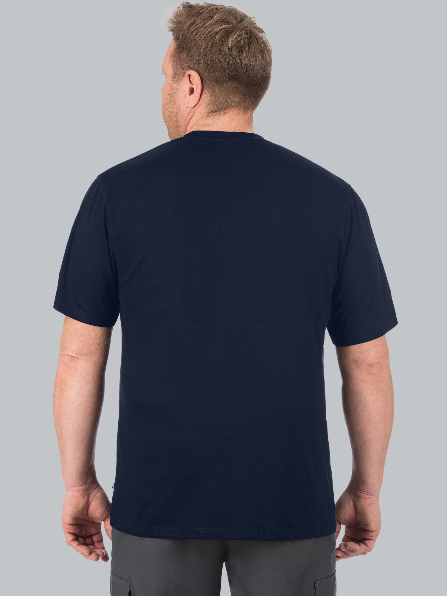 T-Shirt DELUXE Baumwolle Navy