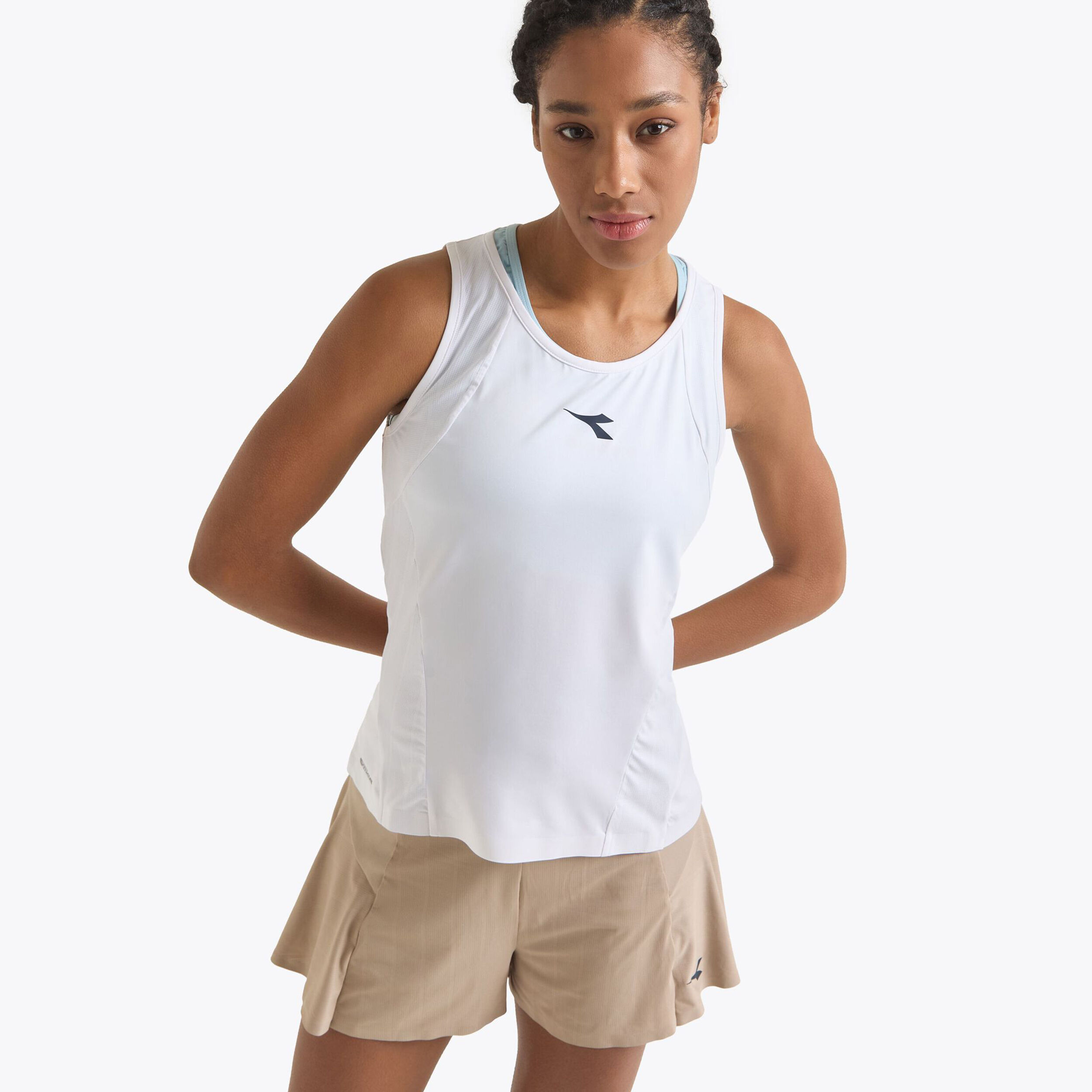 Diadora L. Icon Débardeur Tank Top Femmes - Blanc