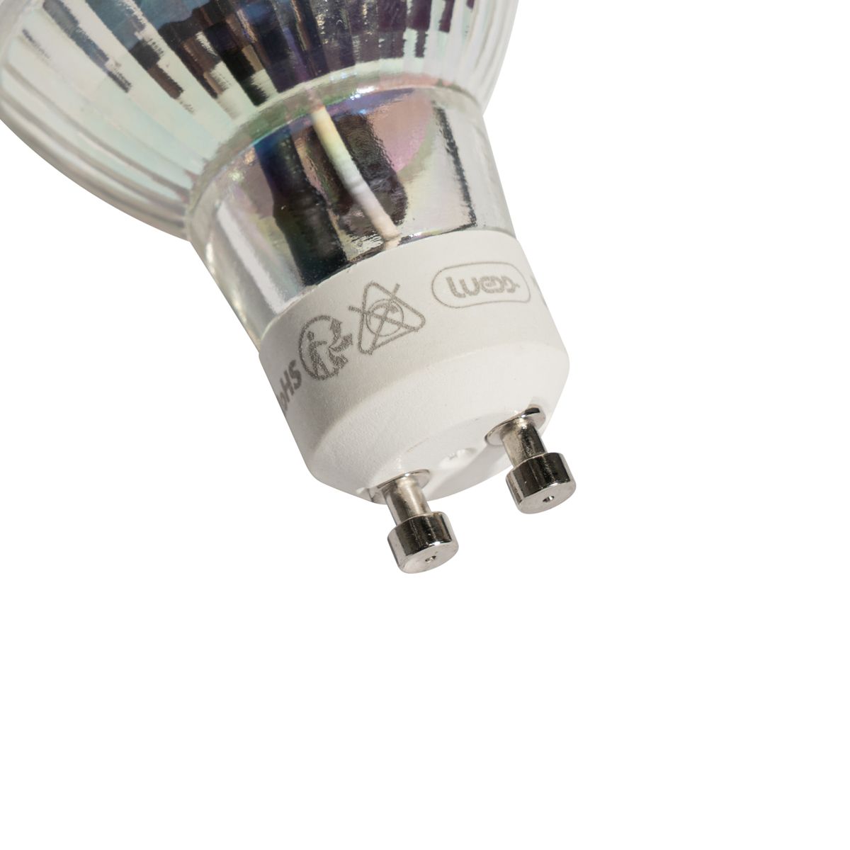 GU10 50mm LED lamp helder 3.5W 330 lm 3000K