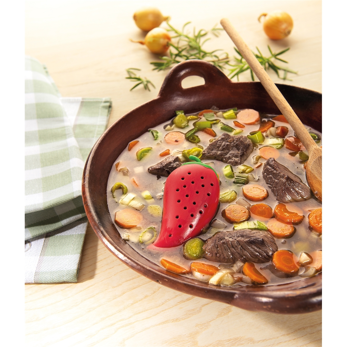 Infuseur épices poivron