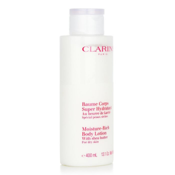 Clarins Clarins New Moisture-Rich Loção corporal - Para pele seca ( Tamanho grande Edição limitada ) 400ml/14oz