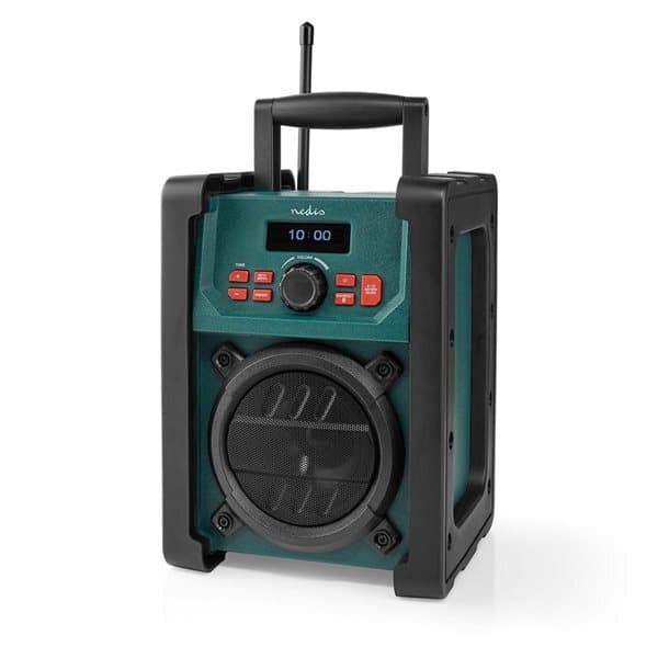 Nedis DAB+ Radio med Bluetooth og Vækkeur