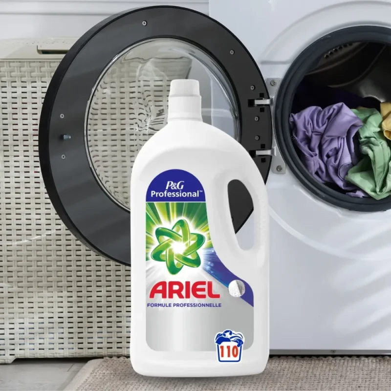 ARIEL - Lessive professionnelle liquide - 110 lavages - 5L