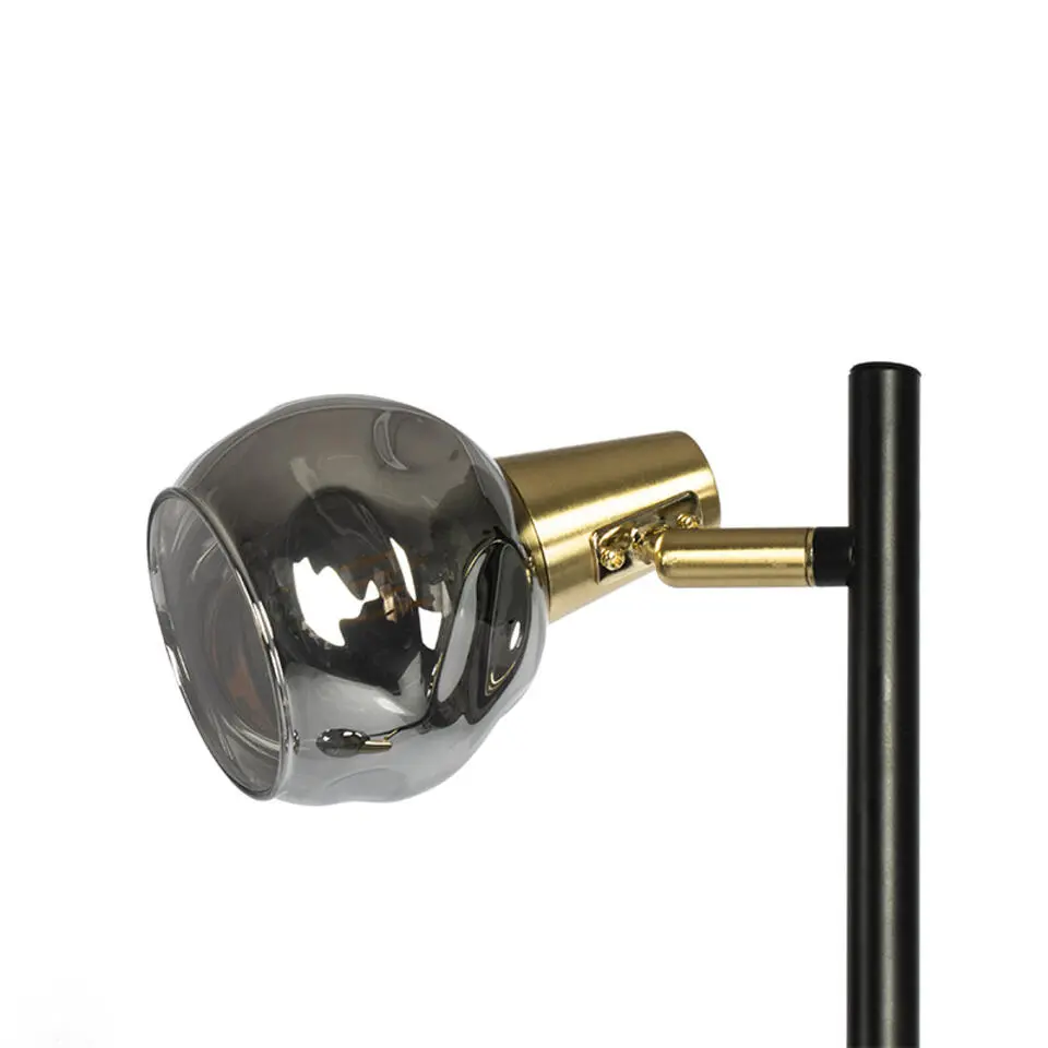 Qazqa vloerlampen vidro goudkleurig e14