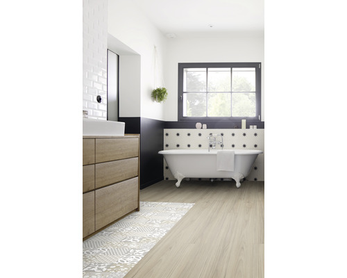 Premium vinylplank van natuurlijk eikenhout, zelfleggend, 18,4 x 121,9 cm