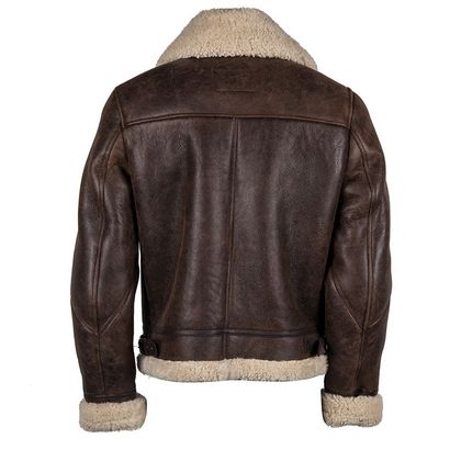 Blouson Helstons BOMBARDIER THUNDER - Marron