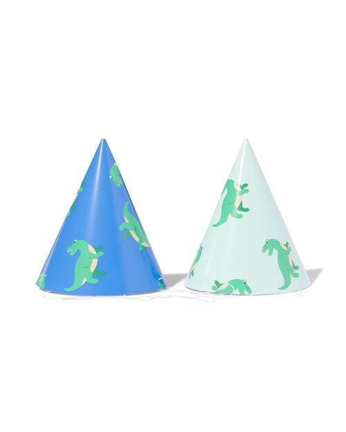 chapeaux de fête dino lot de 8