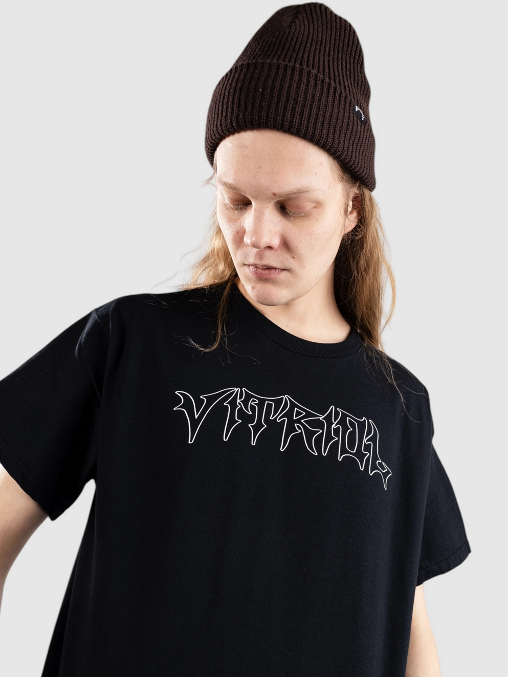 Vitriol Retro Horror T-Shirt black