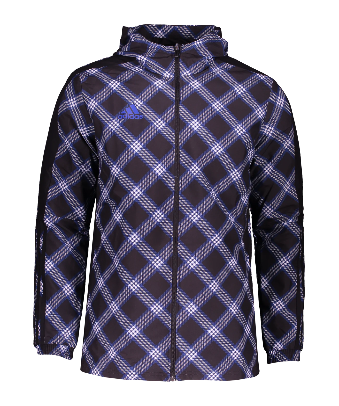 adidas Tiro WB WR Jacke Schwarz Blau