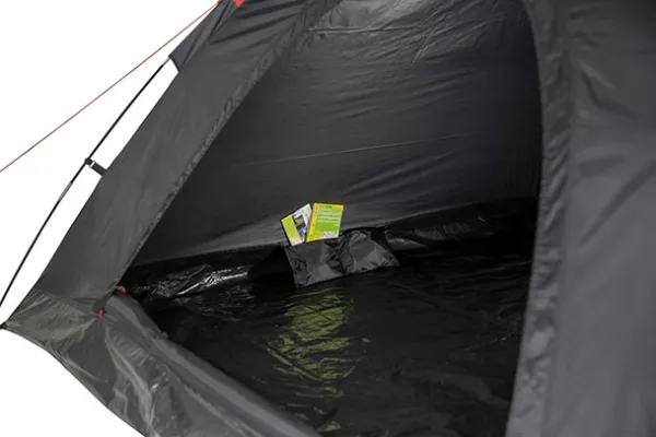 High Peak Monodome XL, Kuppeltelt, 4 person(er), Ventilation, Vandtætte samlinger, Sort