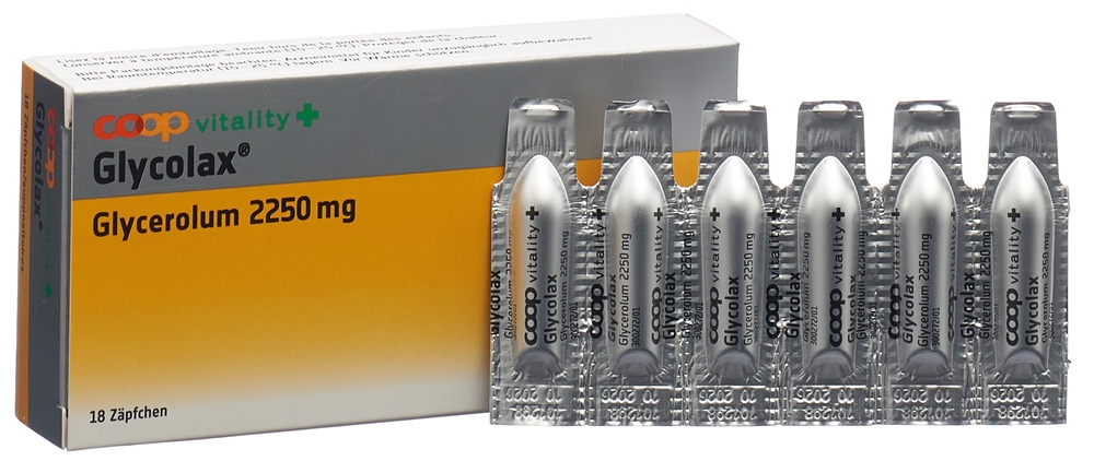Coop Vitality Glycolax Supp Blist 18 Stk