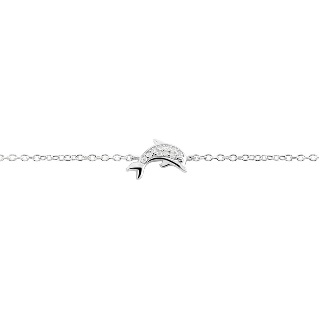 Bracelet Giullia Argent Blanc Oxyde De Zirconium