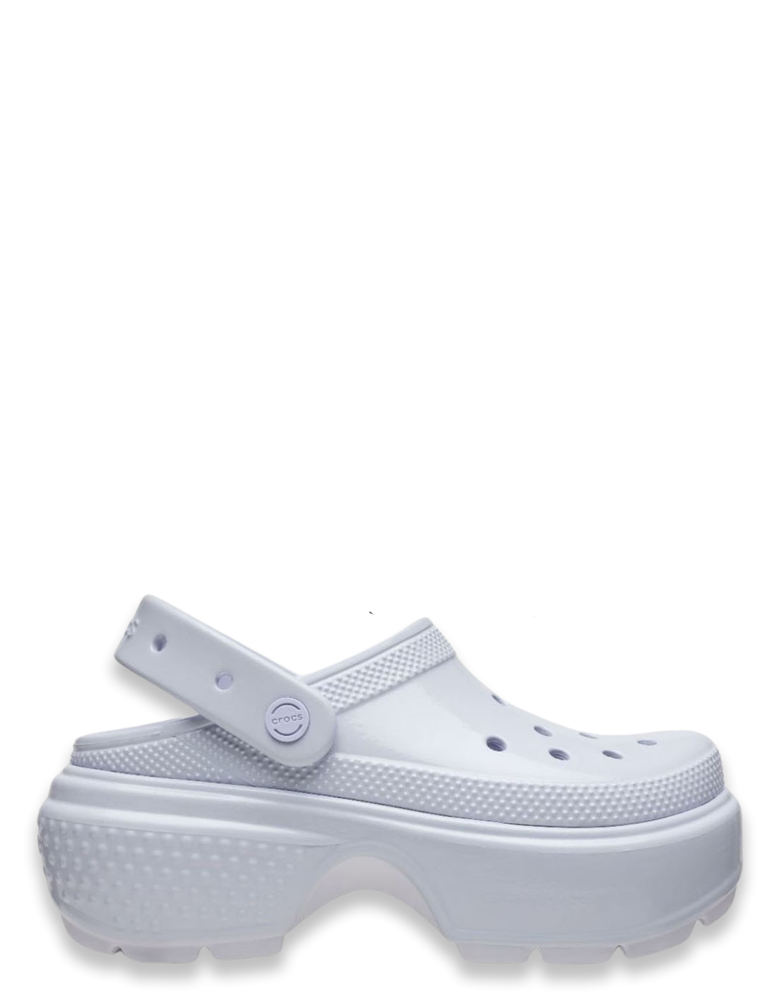 crocs Sabots Femme Stomp High Shine Clog Dsp Gris