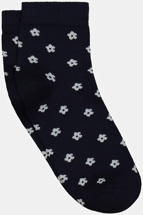 Socken, Blümchen, kurzer Schaft