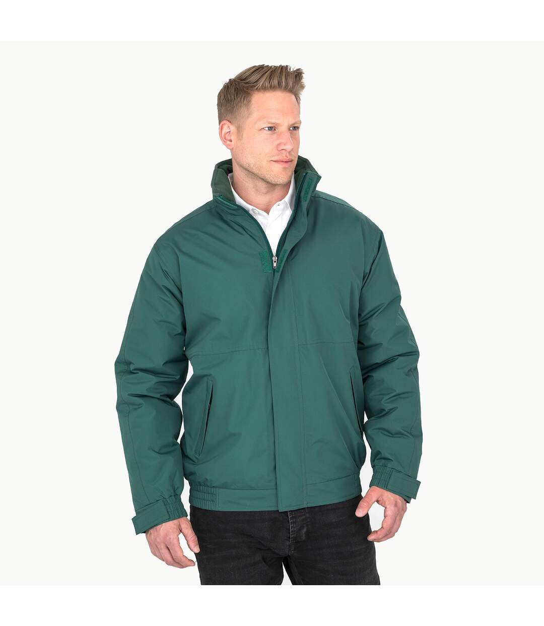 Result Core - Veste imperméable coupe-vent - Homme (Vert bouteille) - UTBC914