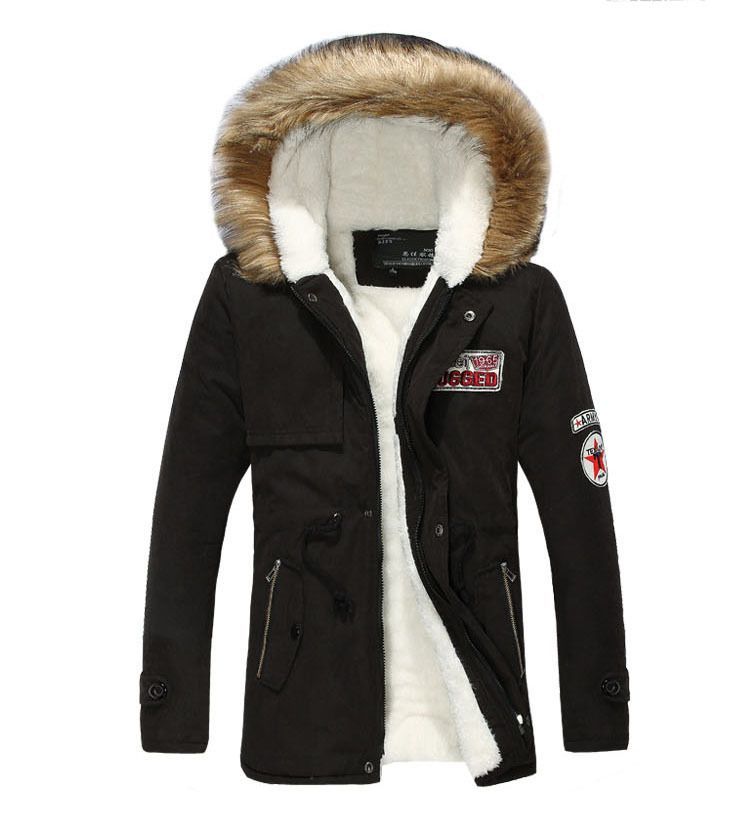 Ninine - Fleece gevoerde jas met capuchon en rits