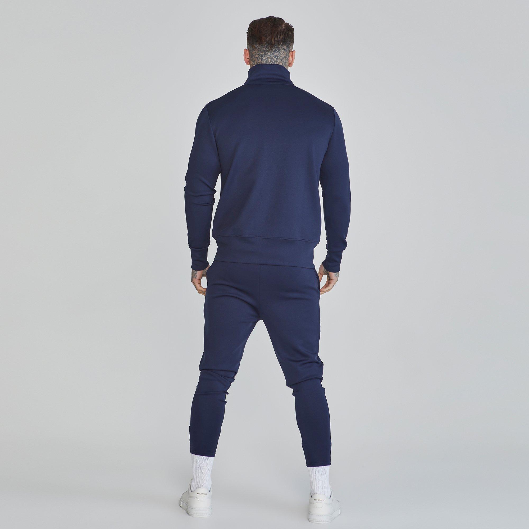 SikSilk Tracksuit Top Mens