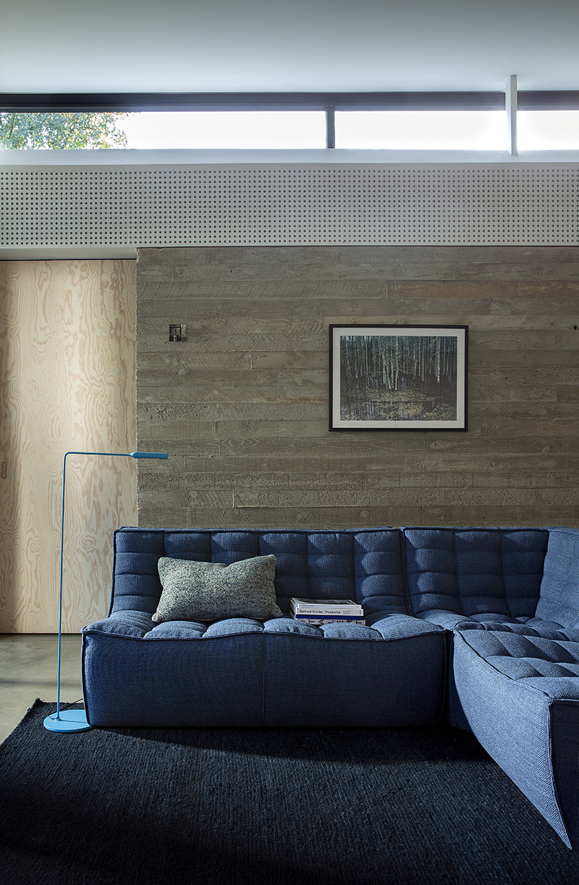 Sofa N701 90° vierkant hoekelement - blue