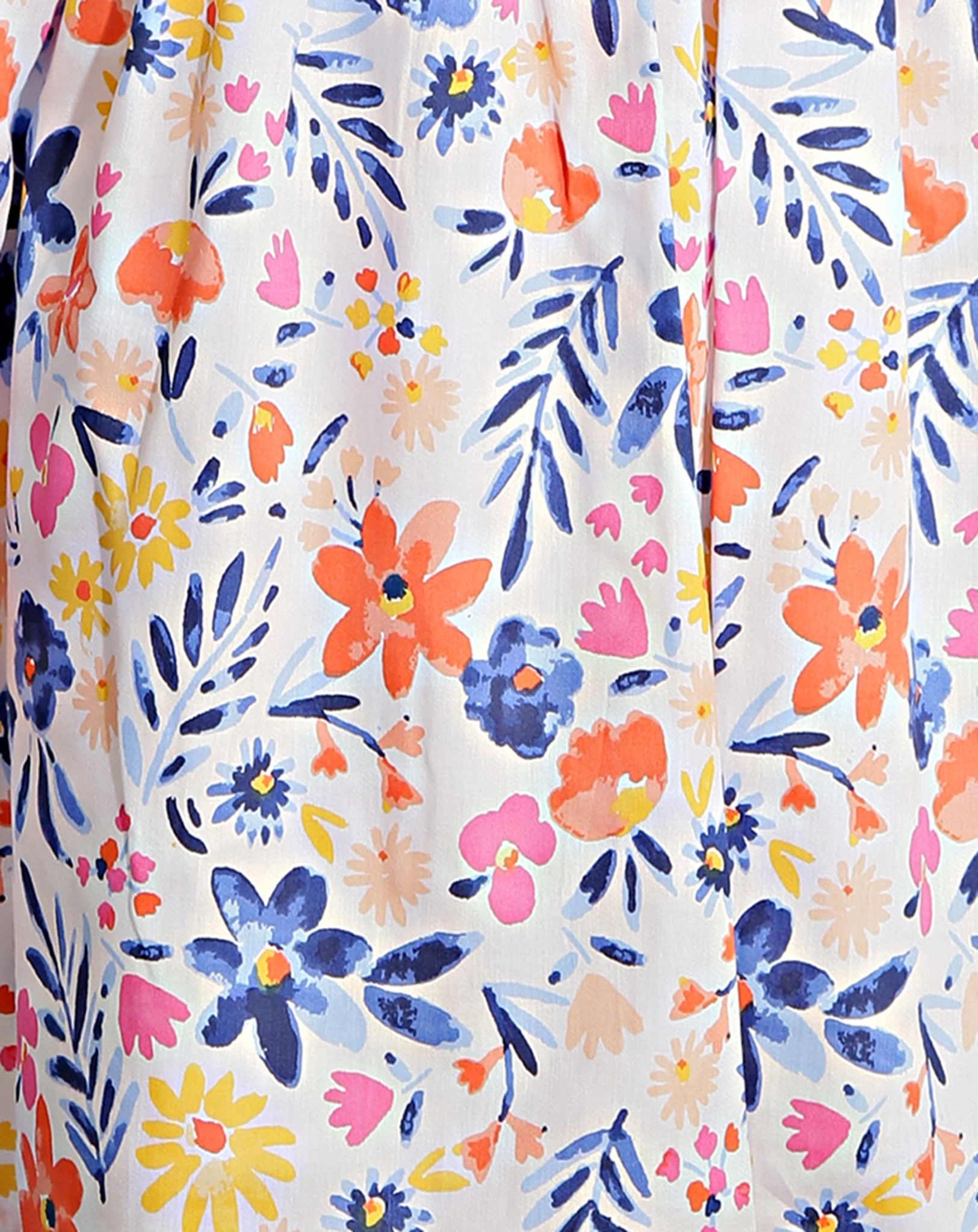 Kleid HAPPY FLOWERS ärmellos in bunt