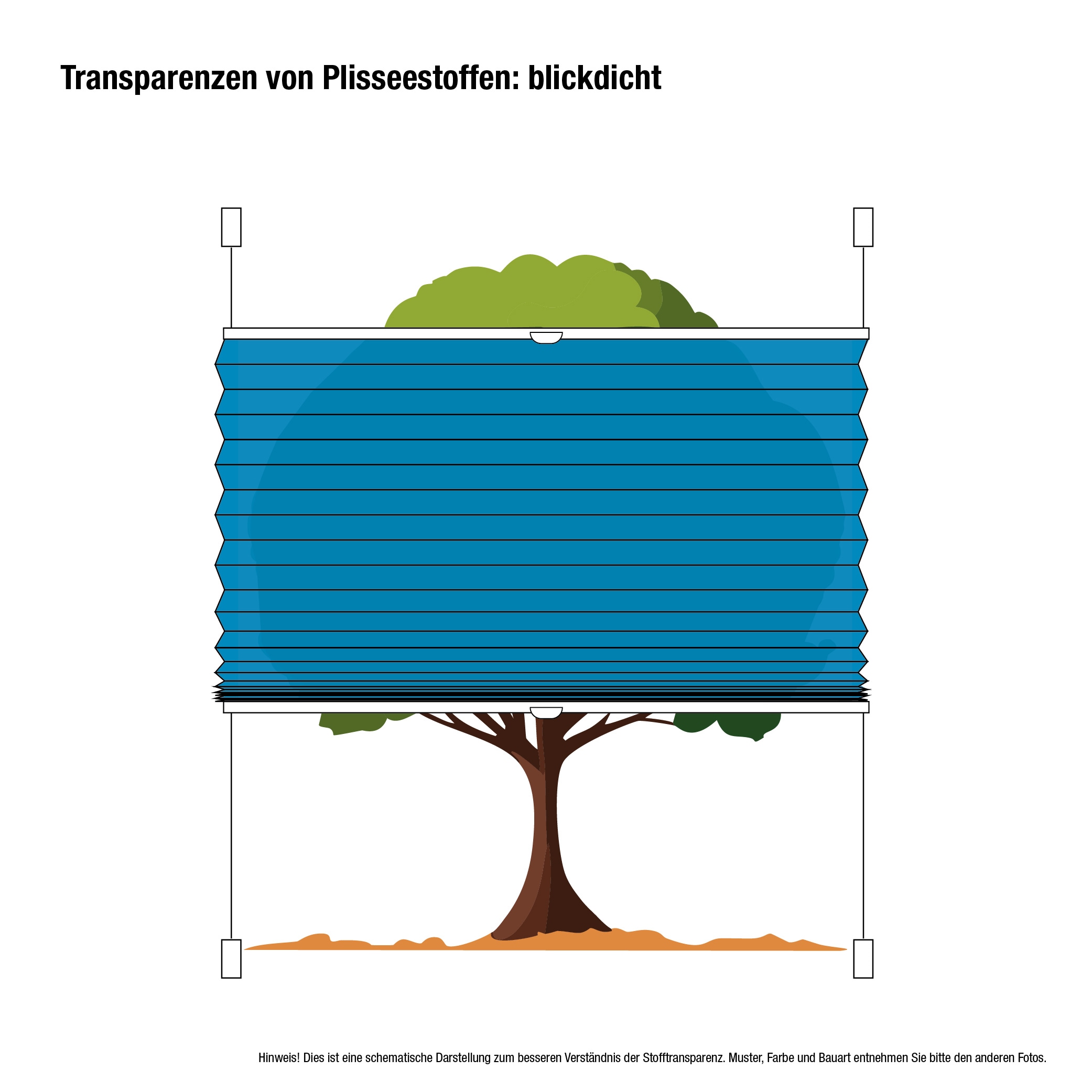 GARESA Plissee »Blume« Lichtschutz ohne Bohren verspannt einfache Montage, bedruckt, blickdicht