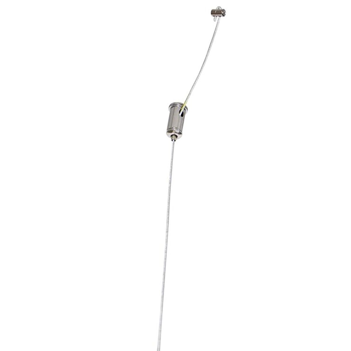 Smart hanglamp zwart met rek incl. 4 Wifi GU10 - Cage Rack