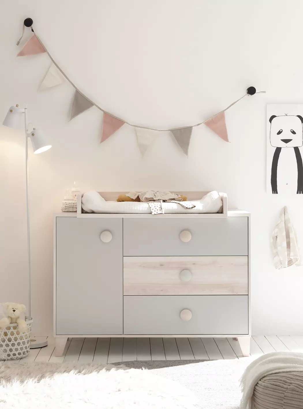 Babyzimmer-Set Fien 3tlg.