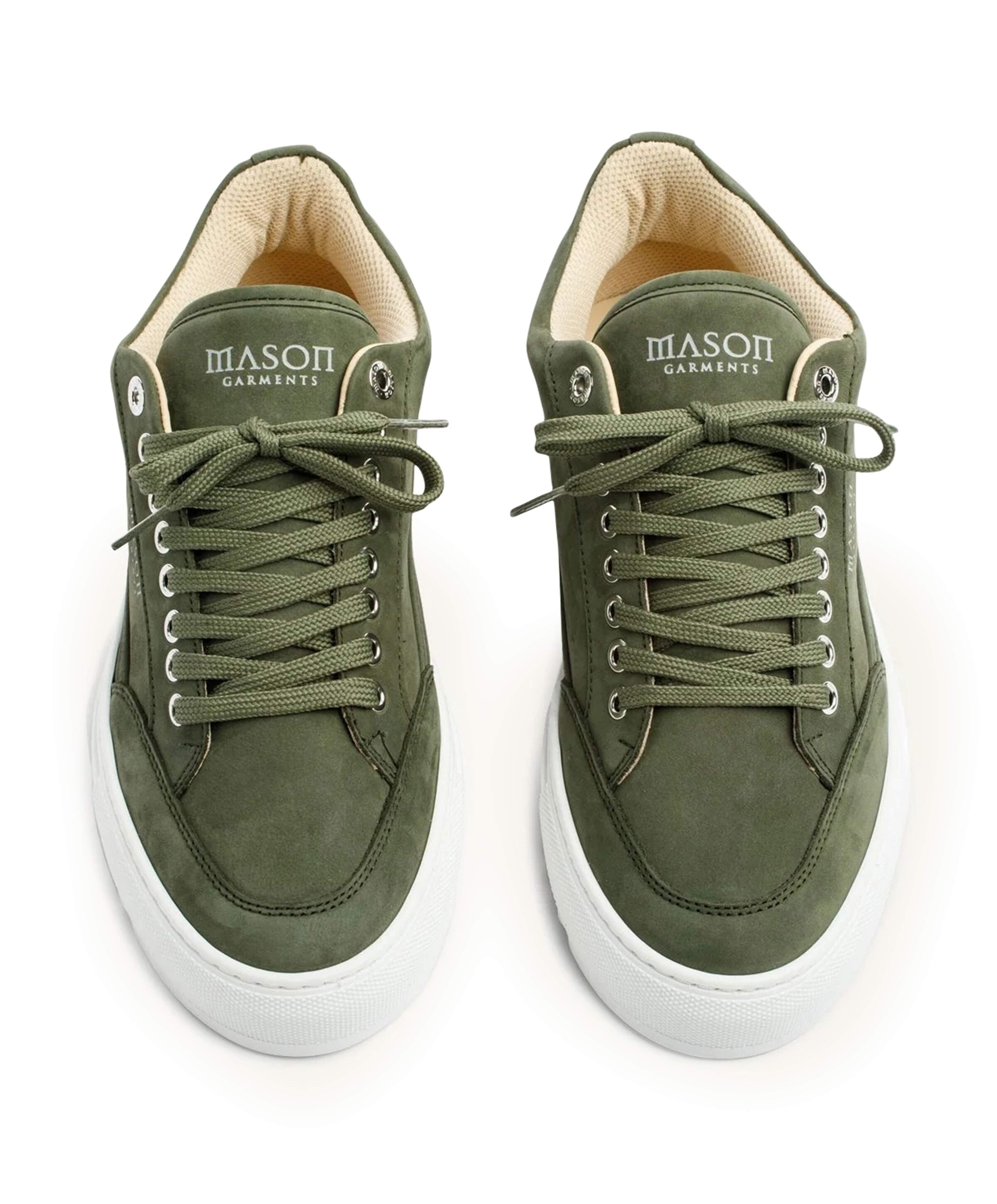 Mason Garments heren sneakers groen