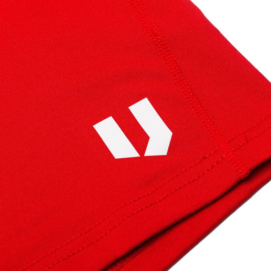 Unisport Warm Col Montant Sous-maillot - Rouge Enfant