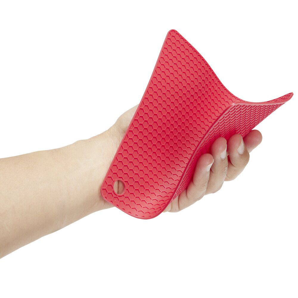 Dessous de plat carré en silicone 18x18cm - 2 coloris