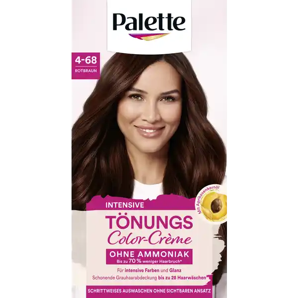 Intensive Tönungs Color-Crème 4-68 Rotbraun