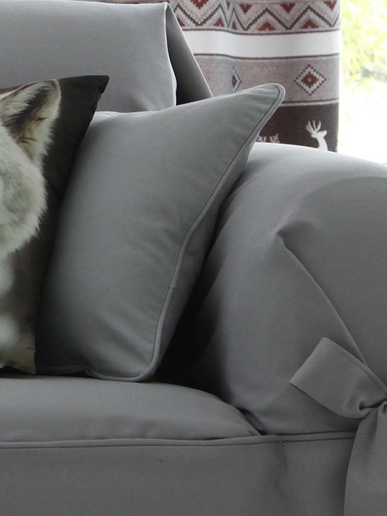 Lot de 2 housses de coussin Aberdeen