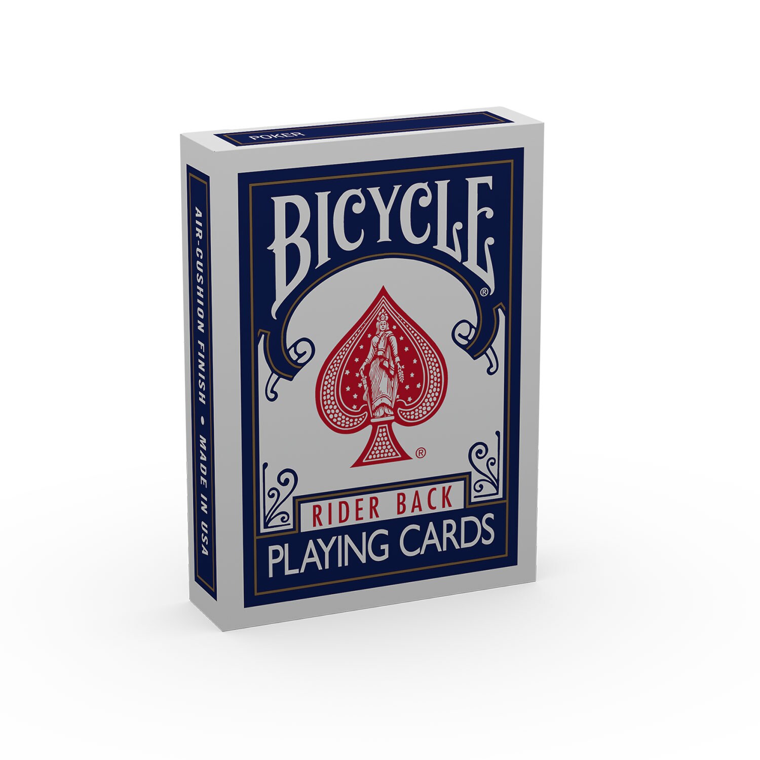 Bicycle® Kartendeck - Rider Back Standard Index (807 Classic Tuck, blau) Kartenspiel Spielkarten Pokerkarten