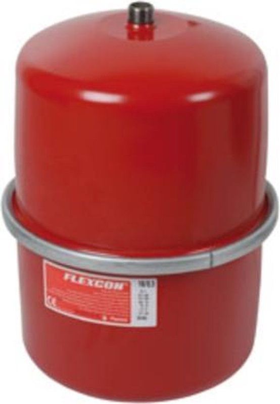 Flamco - Flexcon Premium Expansievat - 18L - Rood - Materiaal: Staal