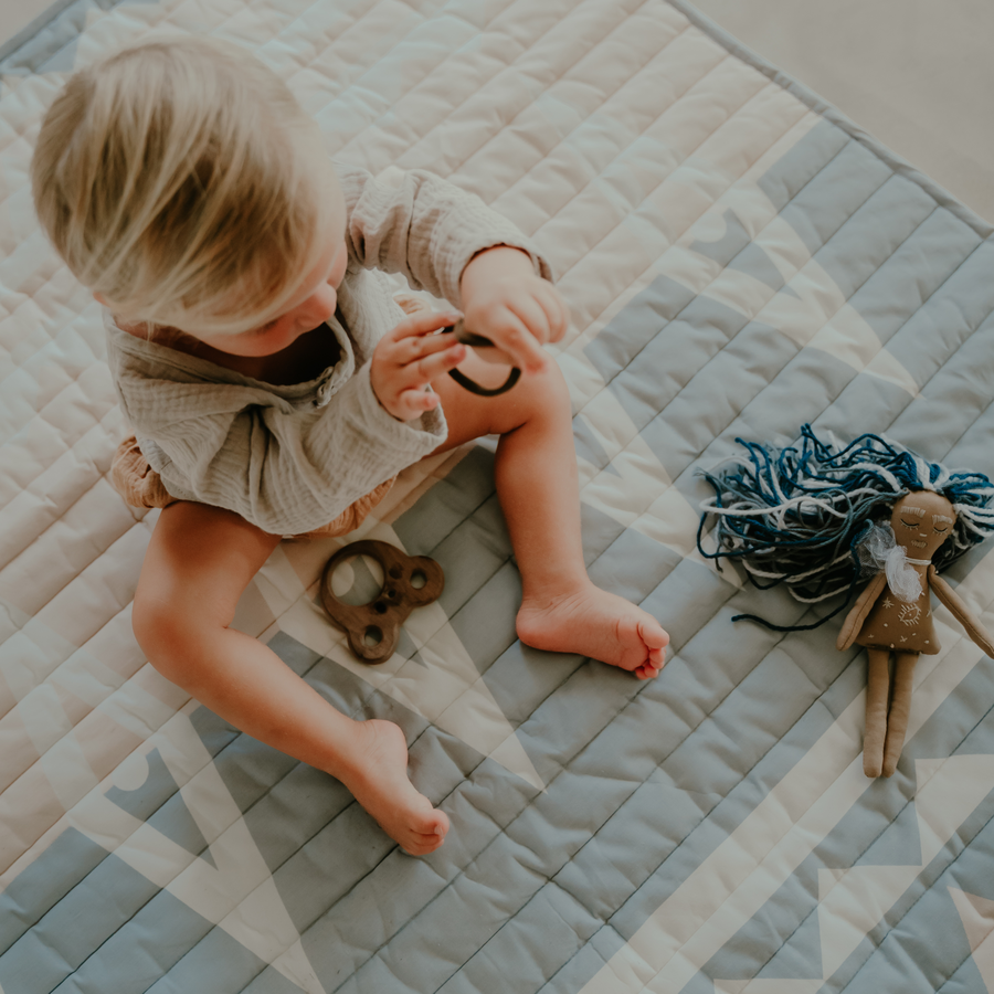 toddlekind Tragbare Spielmatte Blush