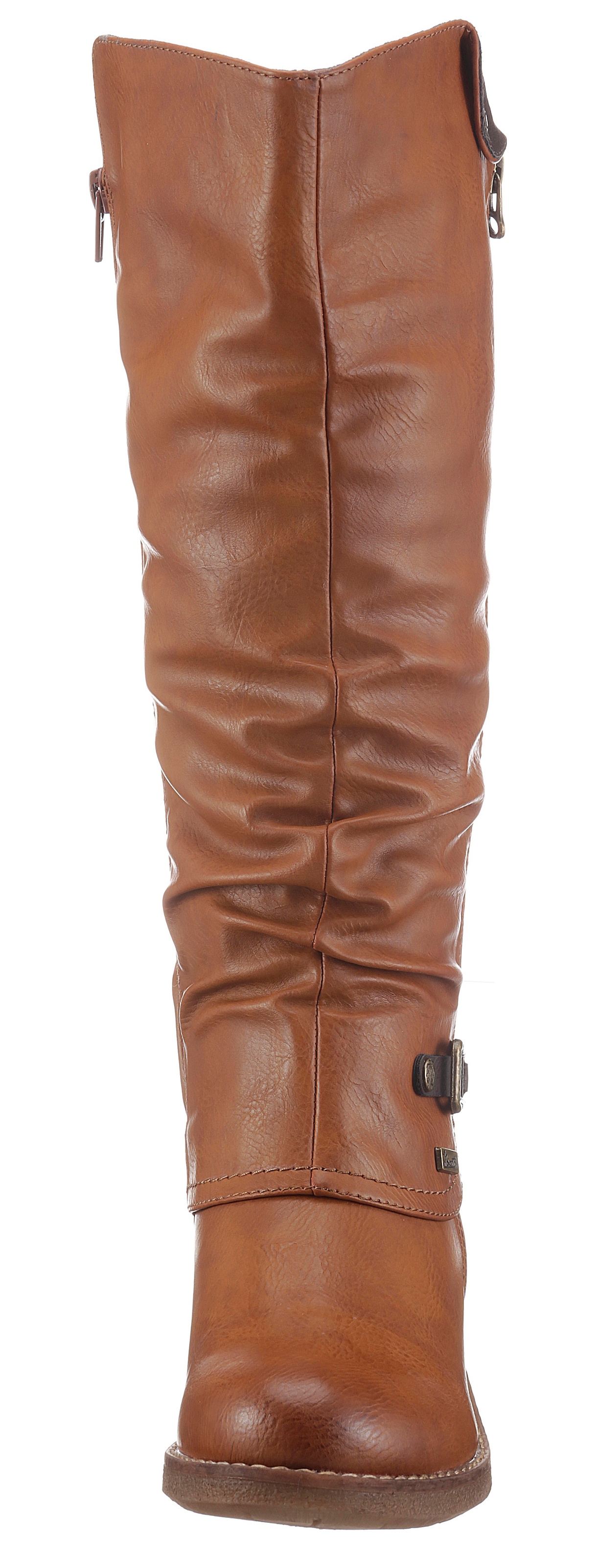 Rieker Stiefel  , Winterstiefel, Blockabsatz, mit Tex Membran, Varioschaft