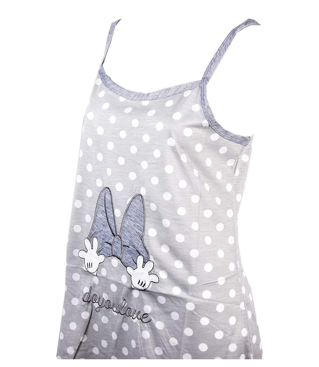 Chemise de Nuit Fantaisie HUMORISTIQUE 1049 GRIS