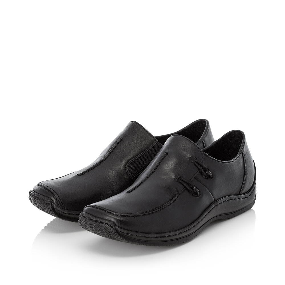 Rieker Damen-Slipper Schwarz