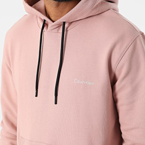 Sweat Capuche Small Chest Logo 7165 Rose