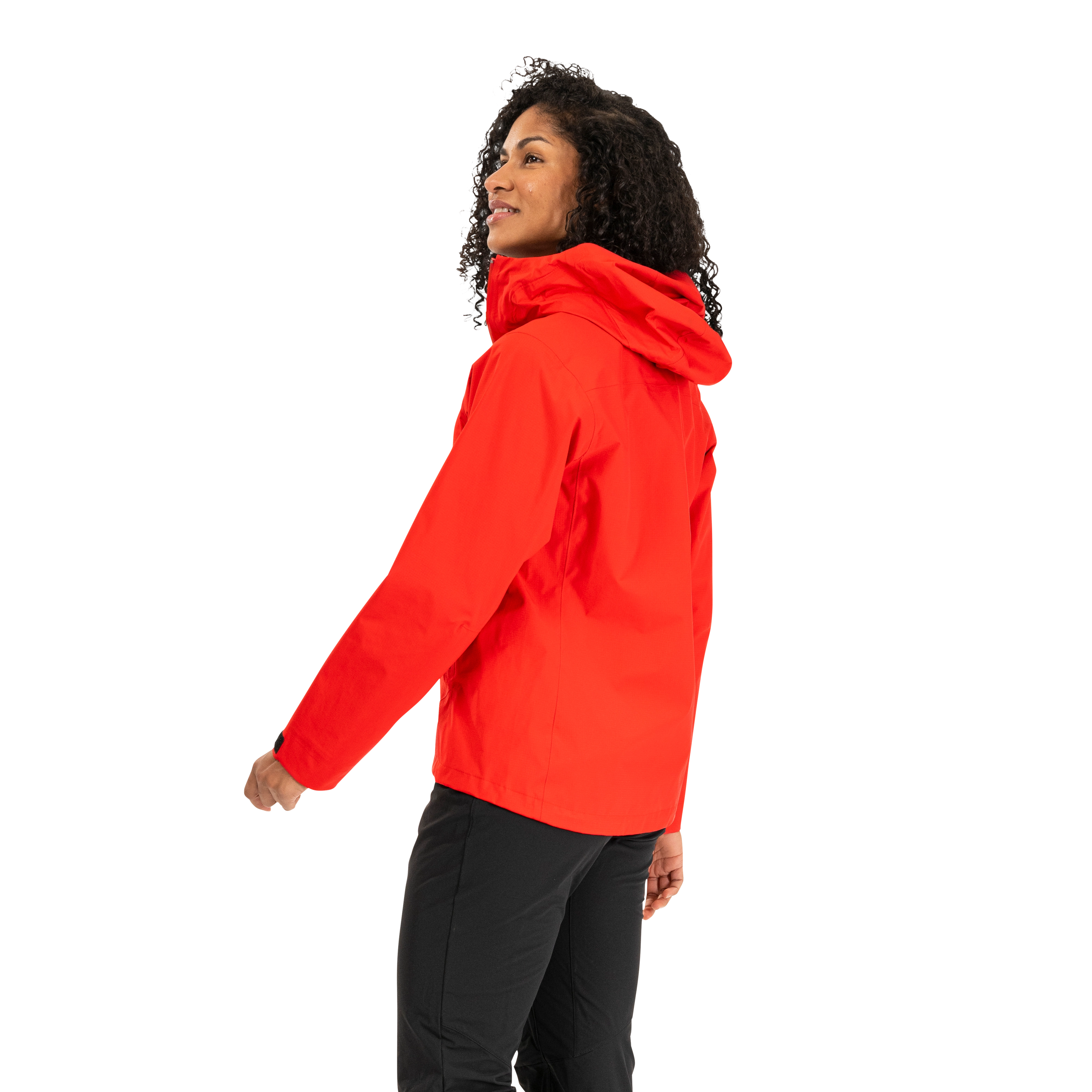 Essentials 3L Shell Jacket Women Fire Red